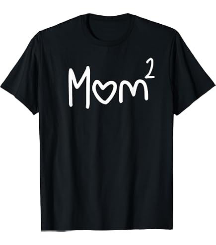 Amazon.com: Mom2 Mom Squared Mother of Two Twins Mama Gifts